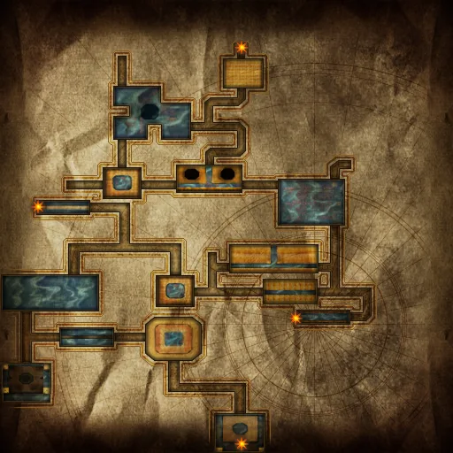 Map of Deep Desert 2