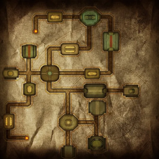 Map of Cloron's Lair