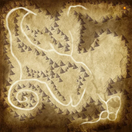 Map of Elemental Cave