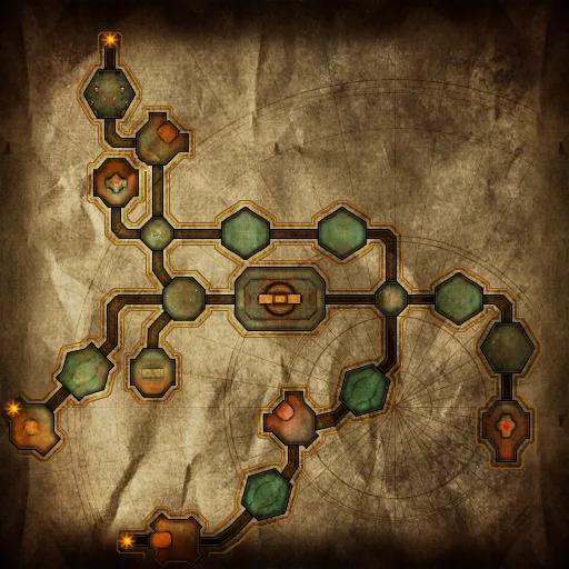 Map of Deep Desert 1