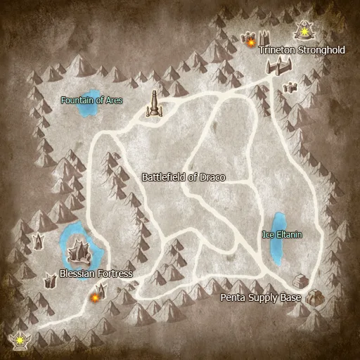 Map of Cantabilian