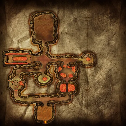 Map of Cave of Stigma