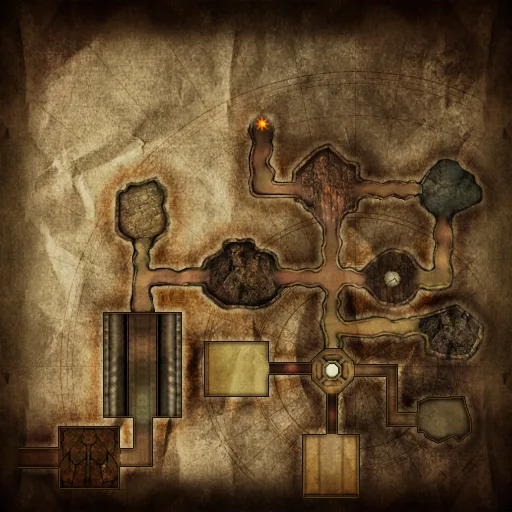 Map of Aurizen Ruin