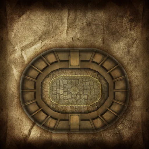 Map of Secret Battle Arena