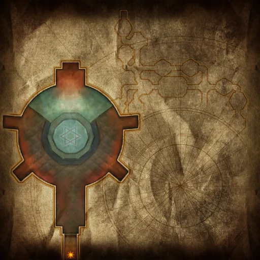 Map of Deep Desert 1
