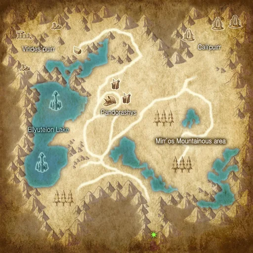Map of Skulleron