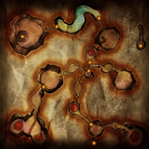 Map of Cryptic Throne