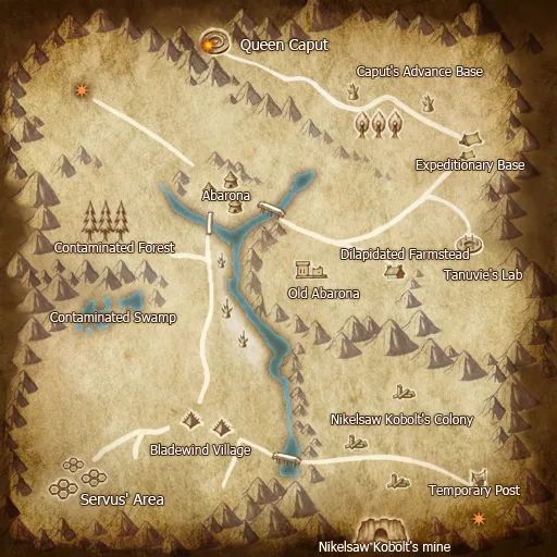 Map of Palaion Regnum