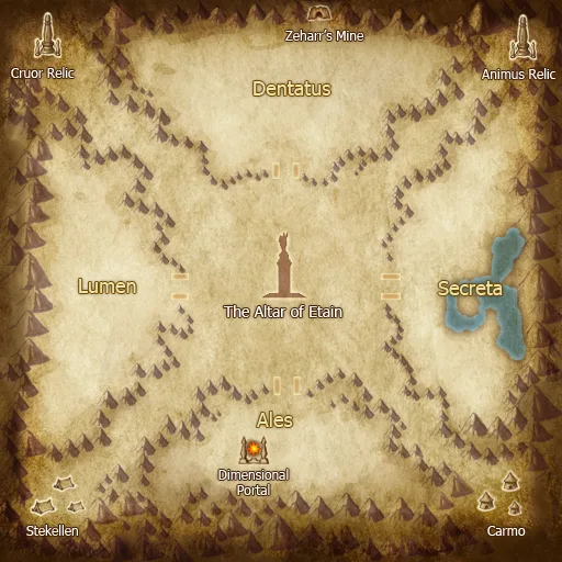 Map of Kanos Illium