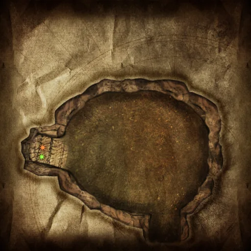 Map of Zeharr's Mine