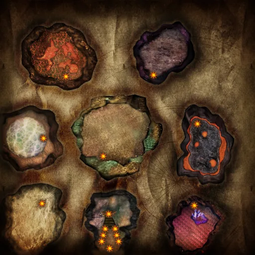 Map of Dimension's Crack