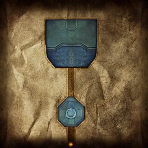 Map of Arcanus Ruins FL2